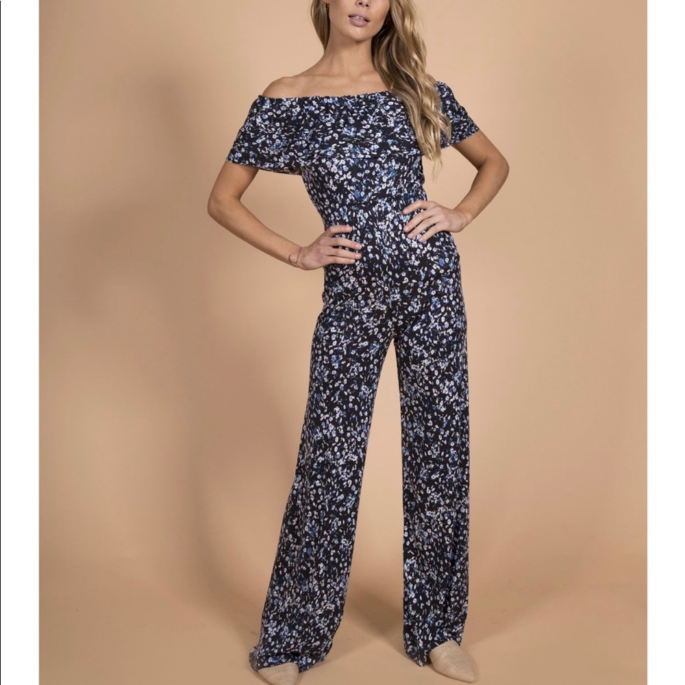 Floral Lounge Jumpsuit